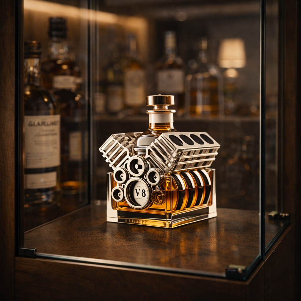 Whiskyflasche - Motor Edition