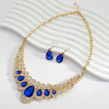 Maevina Zafiros Goldschmuck Set