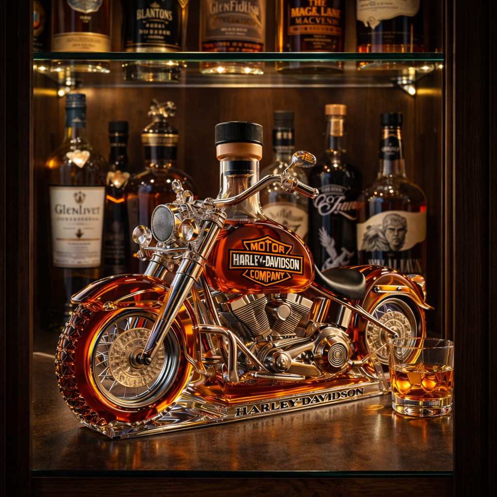 Whiskyflasche - Harley Davidson Edition