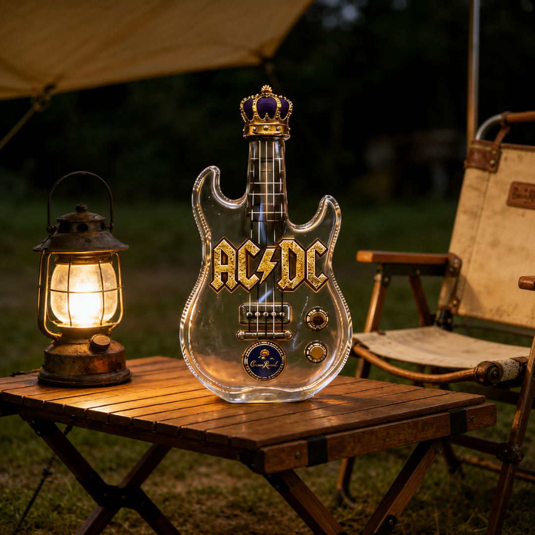 Whisky-Flasche - Gitarren-Edition