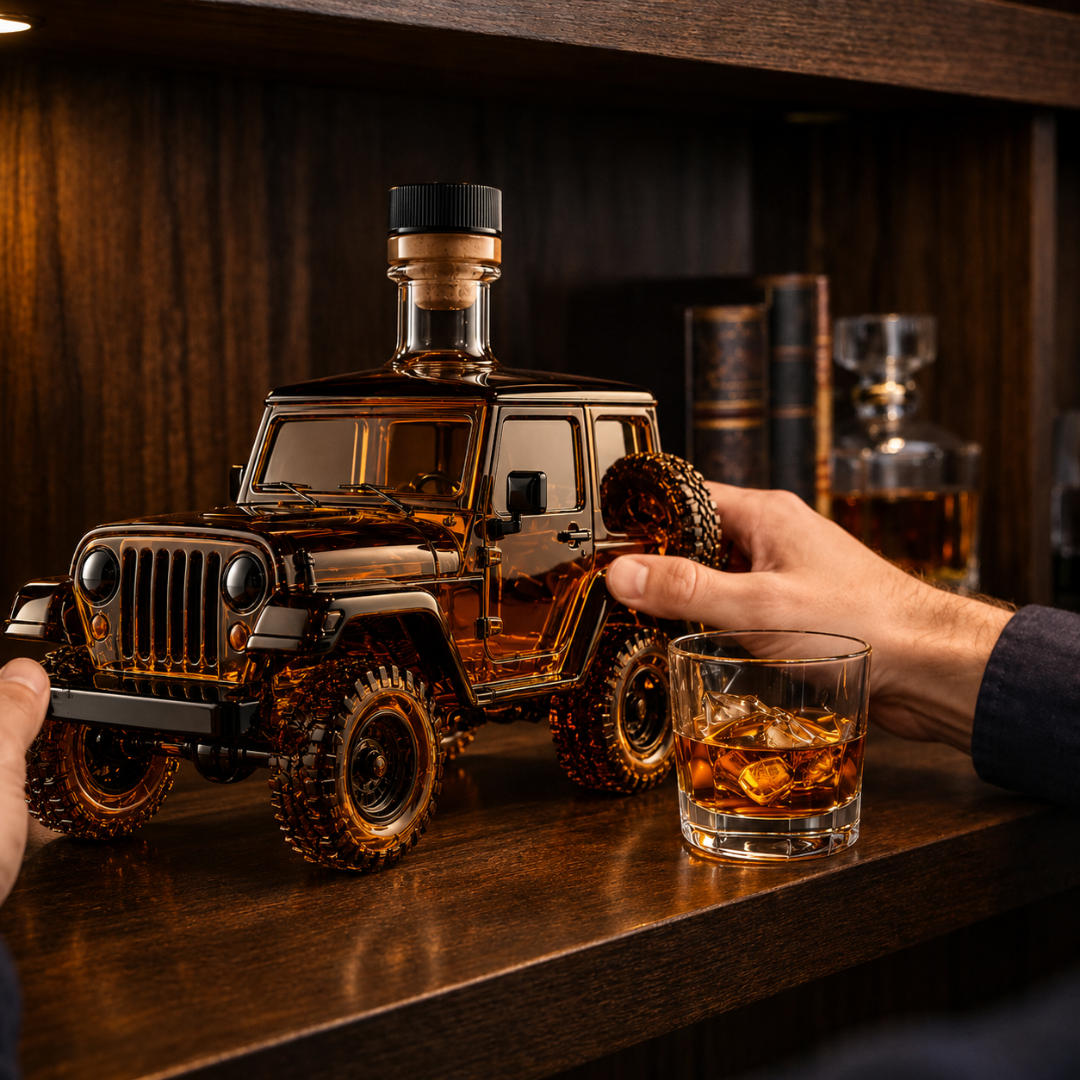 Whisky-Flasche - Jeep Edition