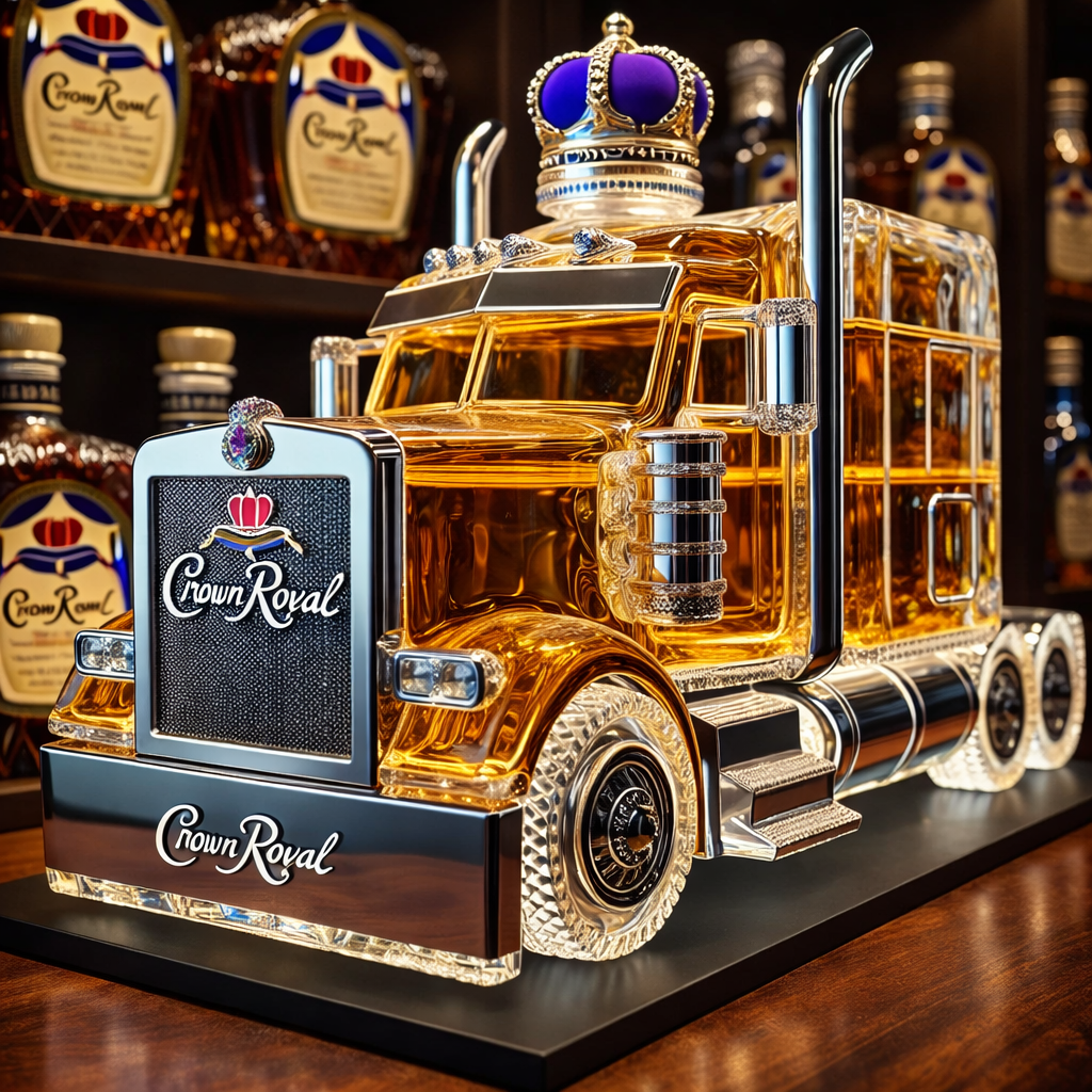 Camion Semi - Whisky Karaffe