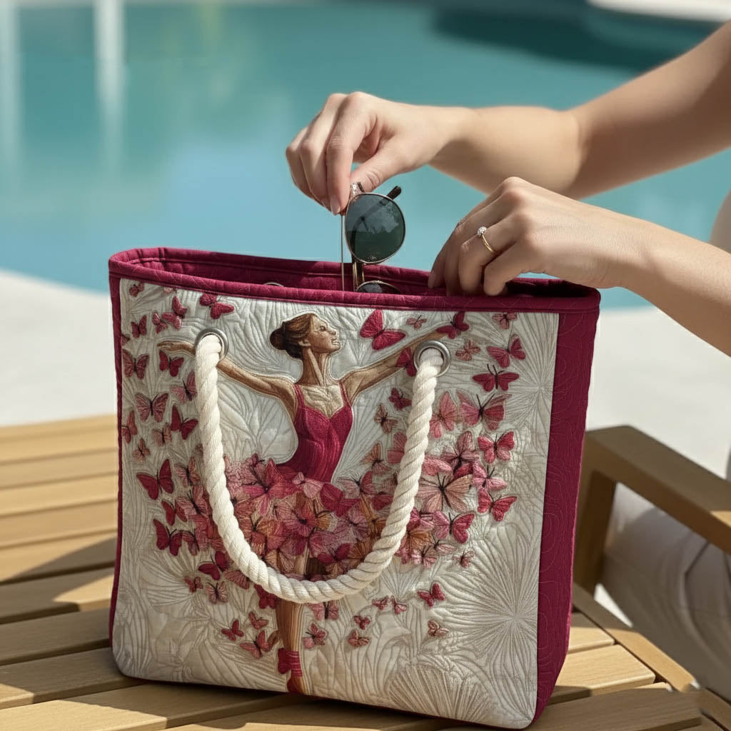 Gepolsterte Strandtasche Ballerina