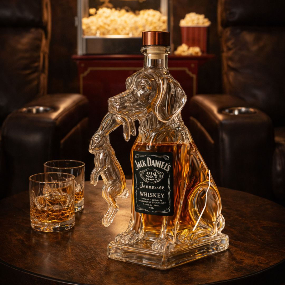 Whiskey-Flasche - Hundenedition
