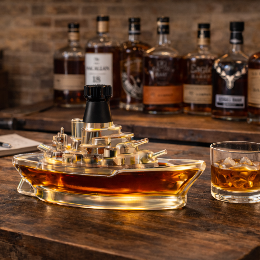 Whisky-Flasche - Marine Edition