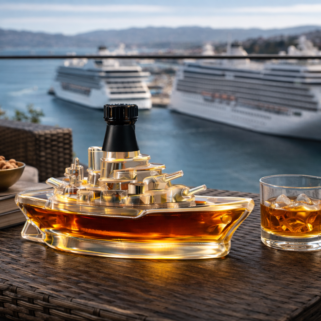 Whisky-Flasche - Marine Edition