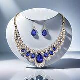 Maevina Zafiros Goldschmuck Set