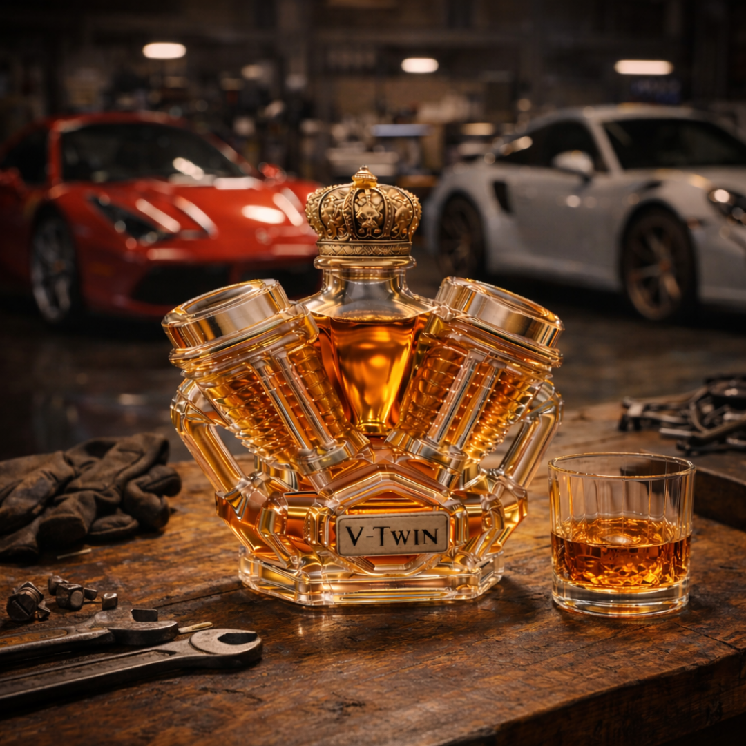 Whisky-Flasche - Edition V8