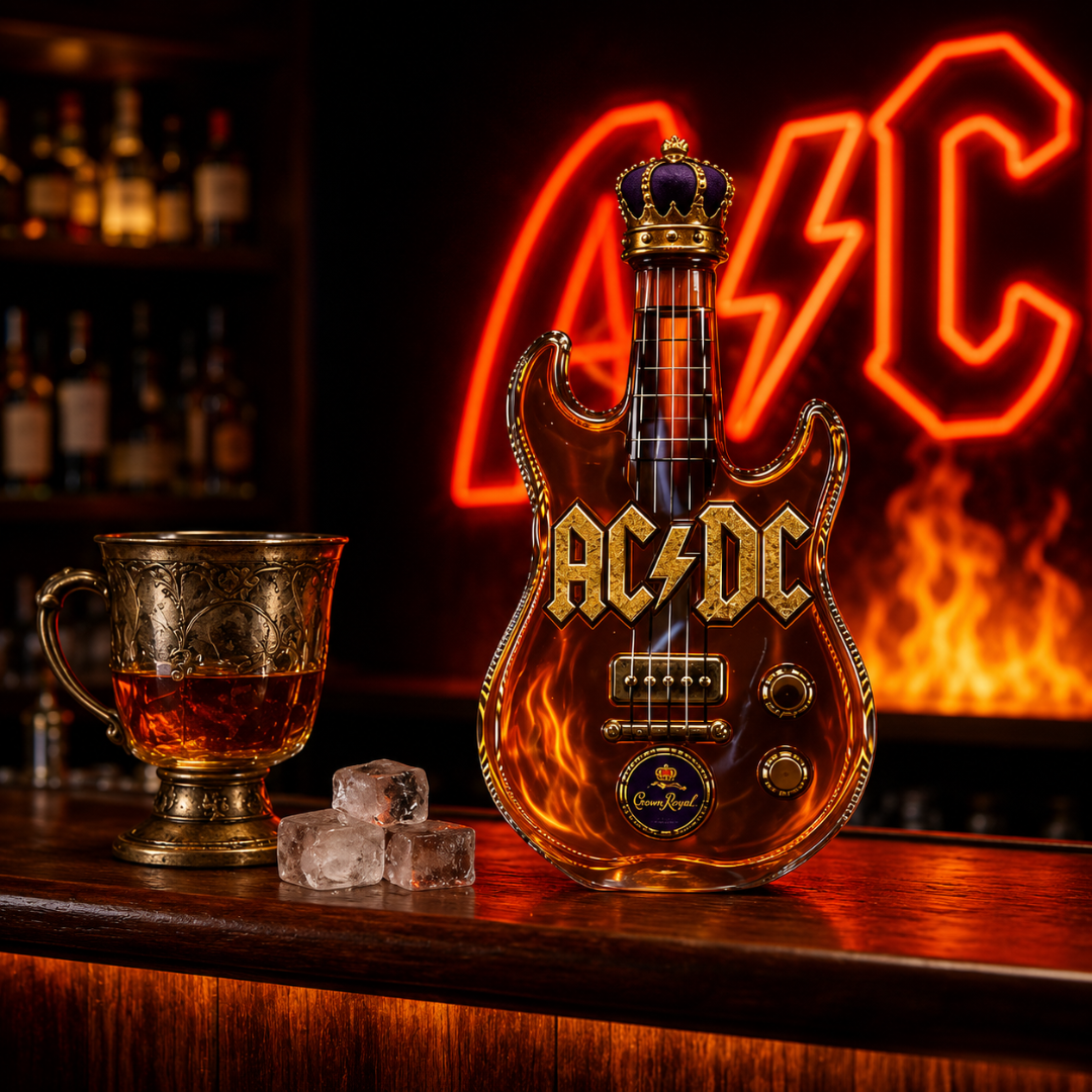Whisky-Flasche - Gitarren-Edition