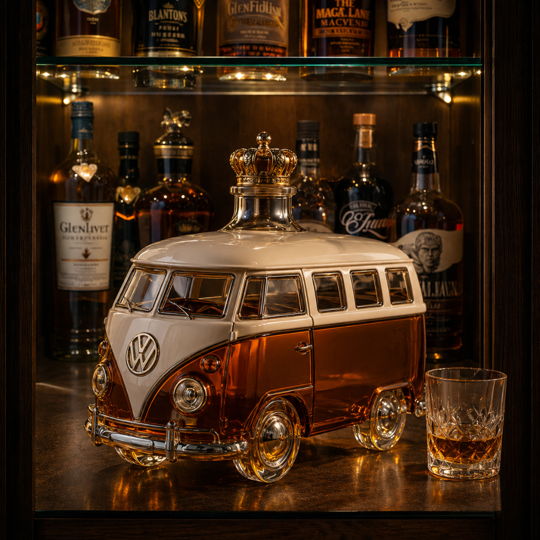 Whisky-Flasche - Mini-Van Edition