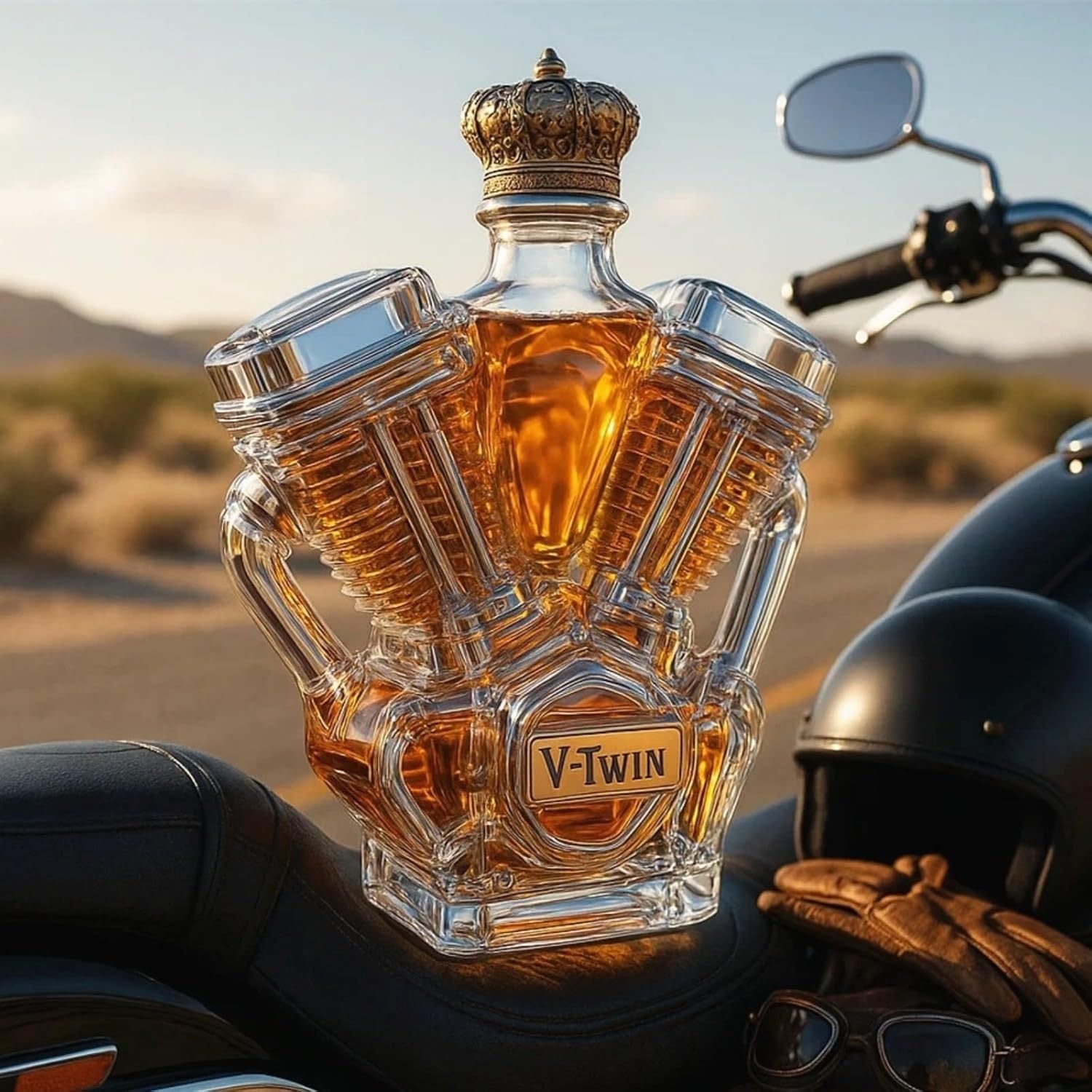 Whisky-Flasche - Edition V8