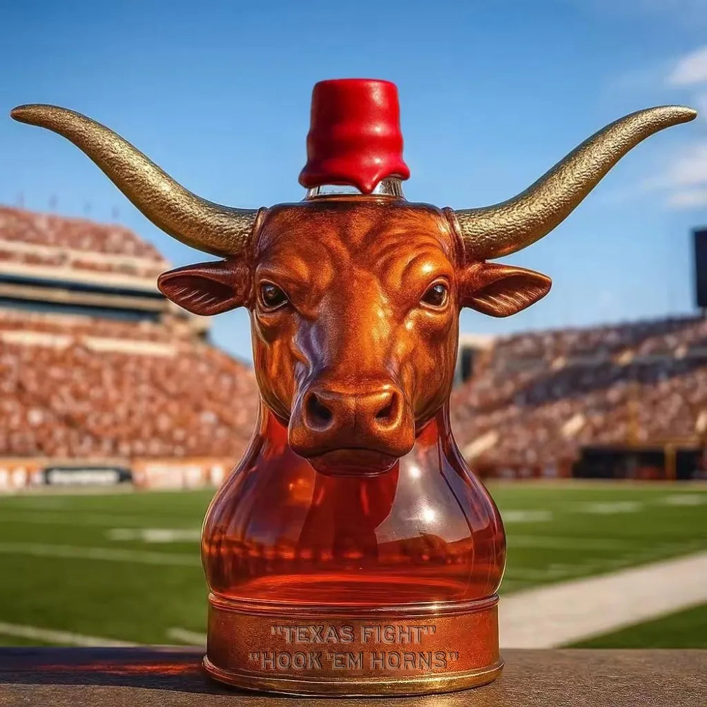 Whiskyflasche Texas Longhorns Football