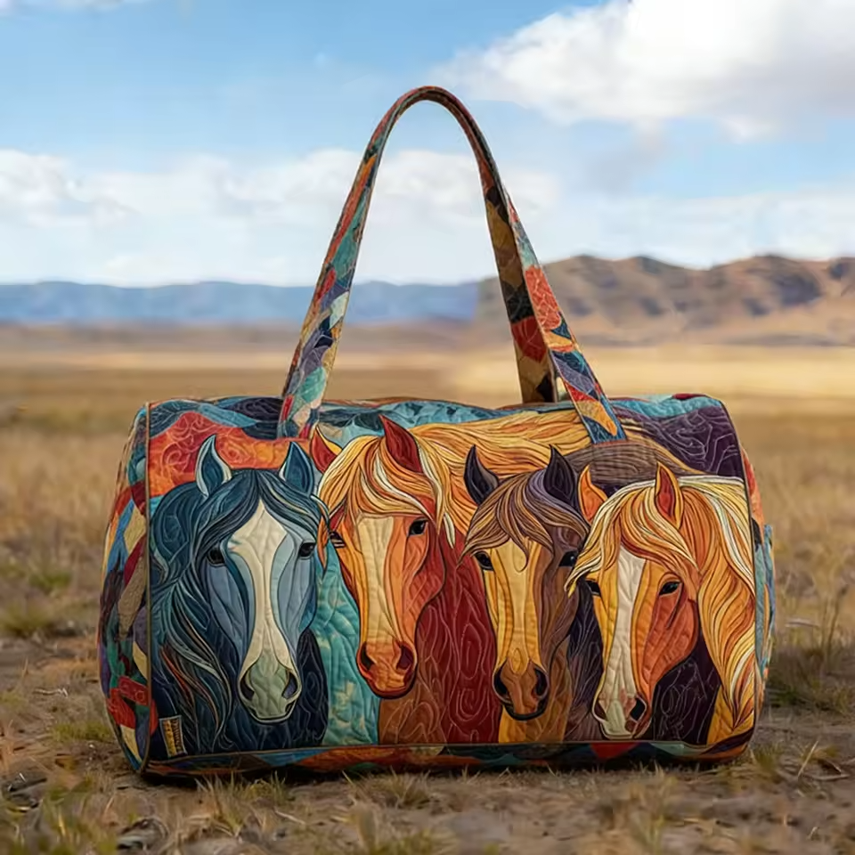 Bernice | Handgefertigte Reisetasche aus weichem Material