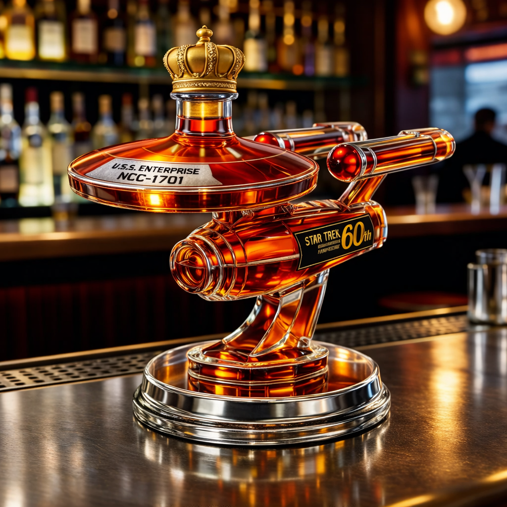 60. Jubiläum der USS Enterprise - Whisky Karaffe