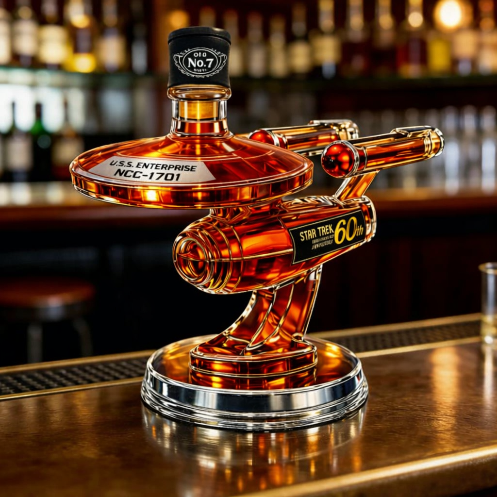 60. Jubiläum der USS Enterprise - Whisky Karaffe