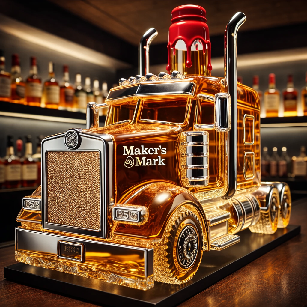 Camion Semi - Whisky Karaffe