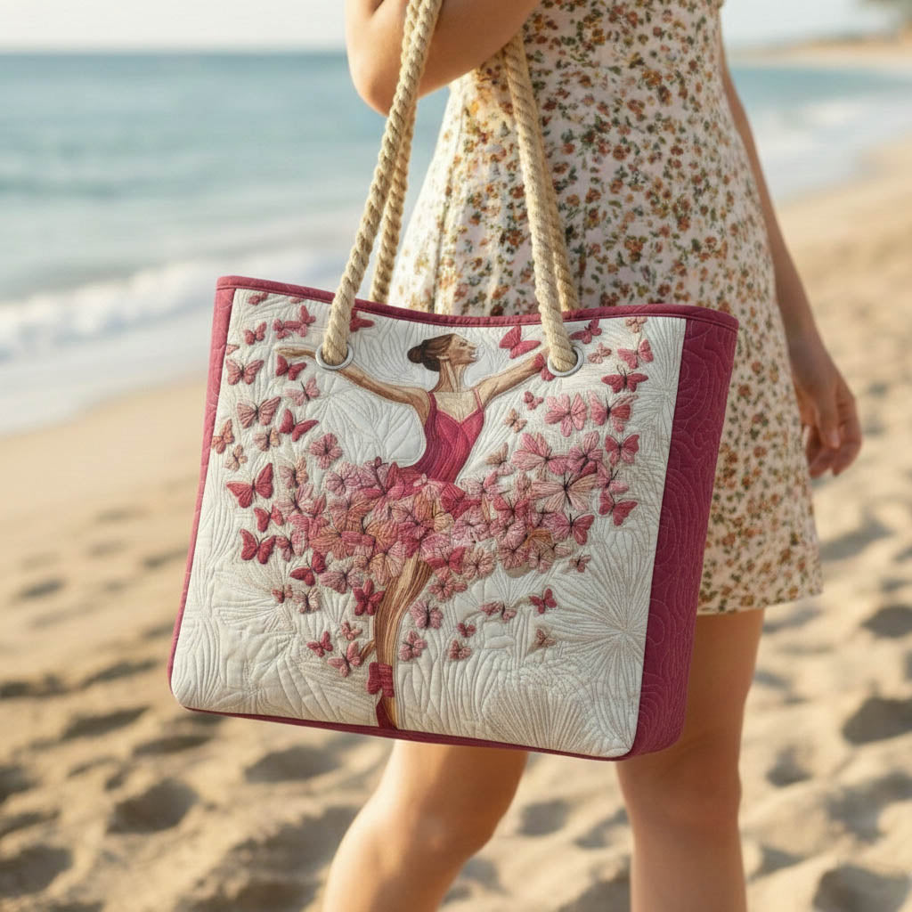 Gepolsterte Strandtasche Ballerina