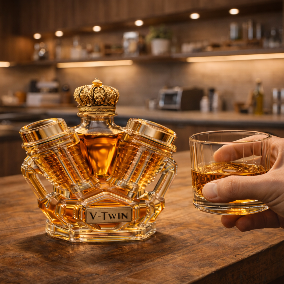Whisky-Flasche - Edition V8