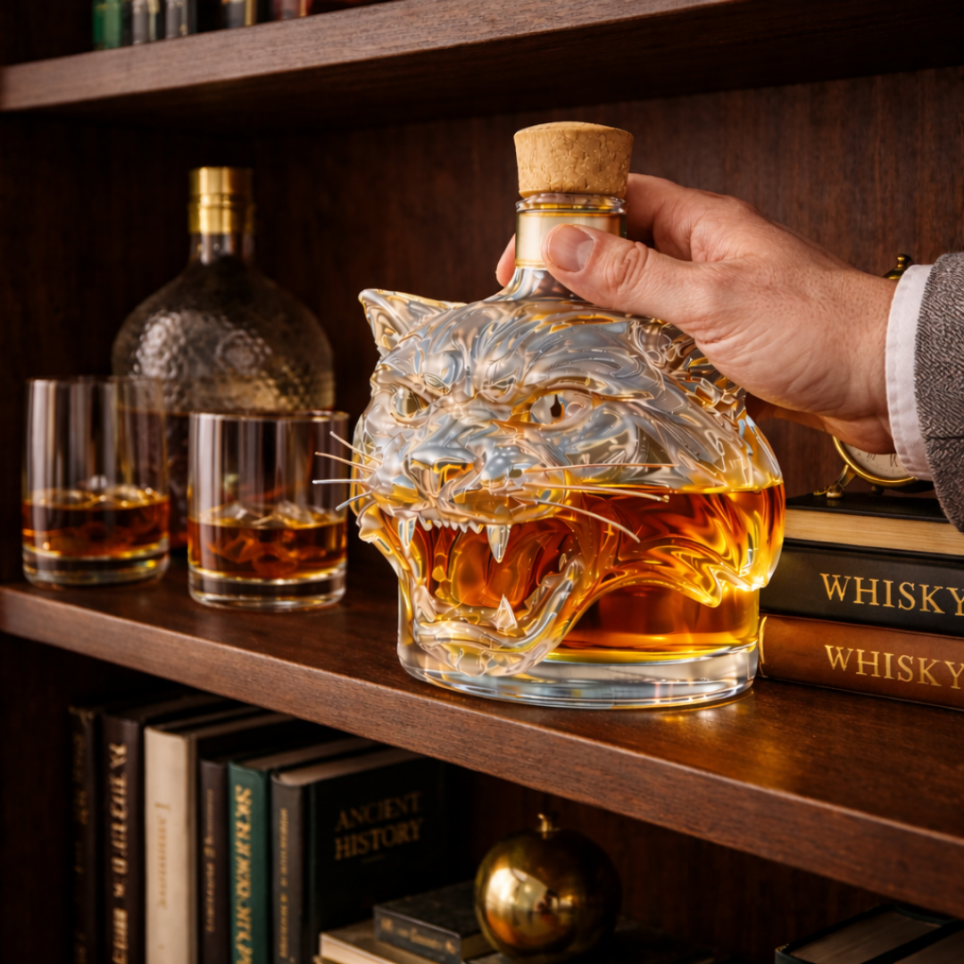 Whiskyflasche - Tiger-Edition