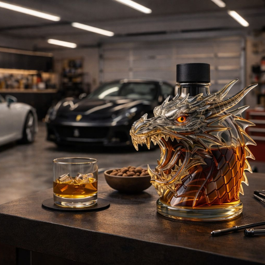 Whiskyflasche - Drachenedition