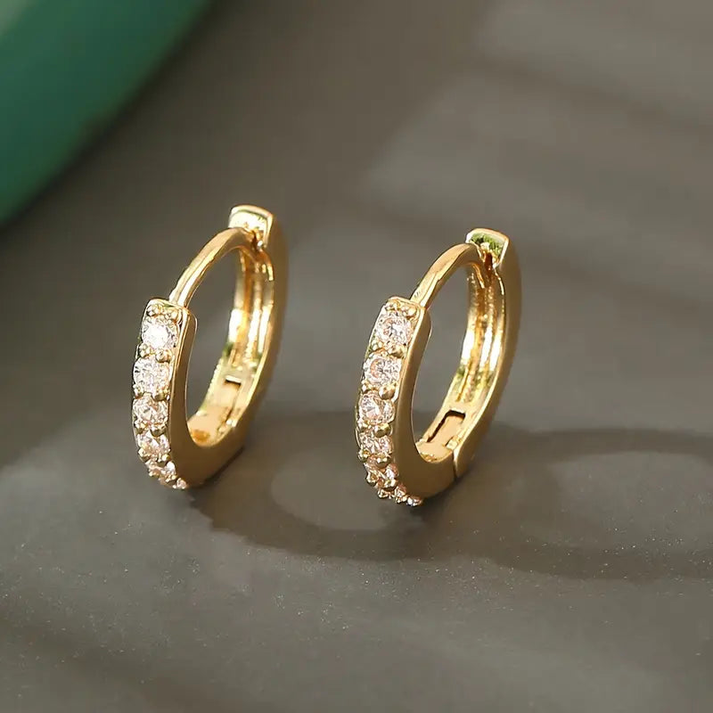 Küsteninspirierten Gold Tropfen Ohrringe