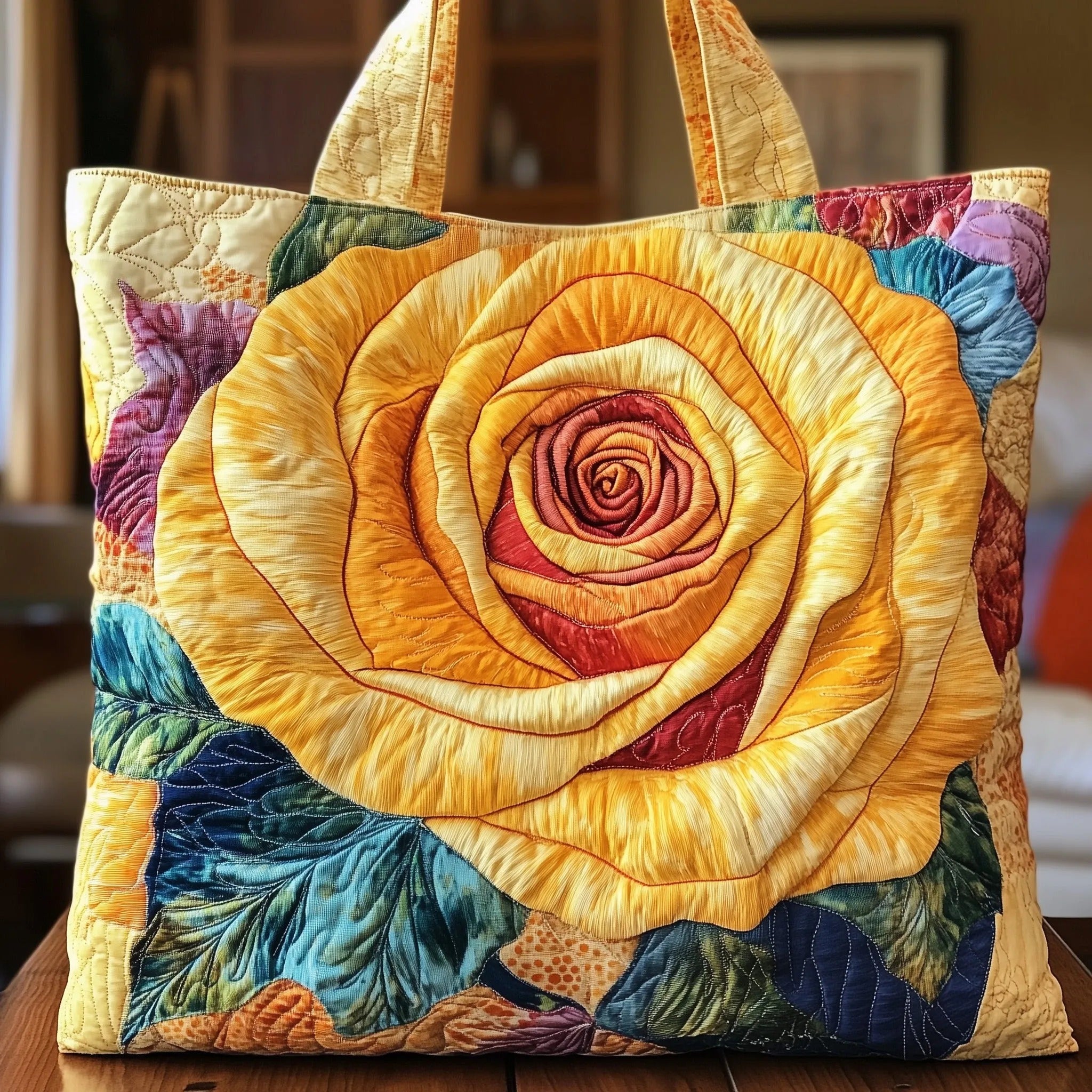 HANDGEMACHTE TASCHEN - GELBE EXPLOSION